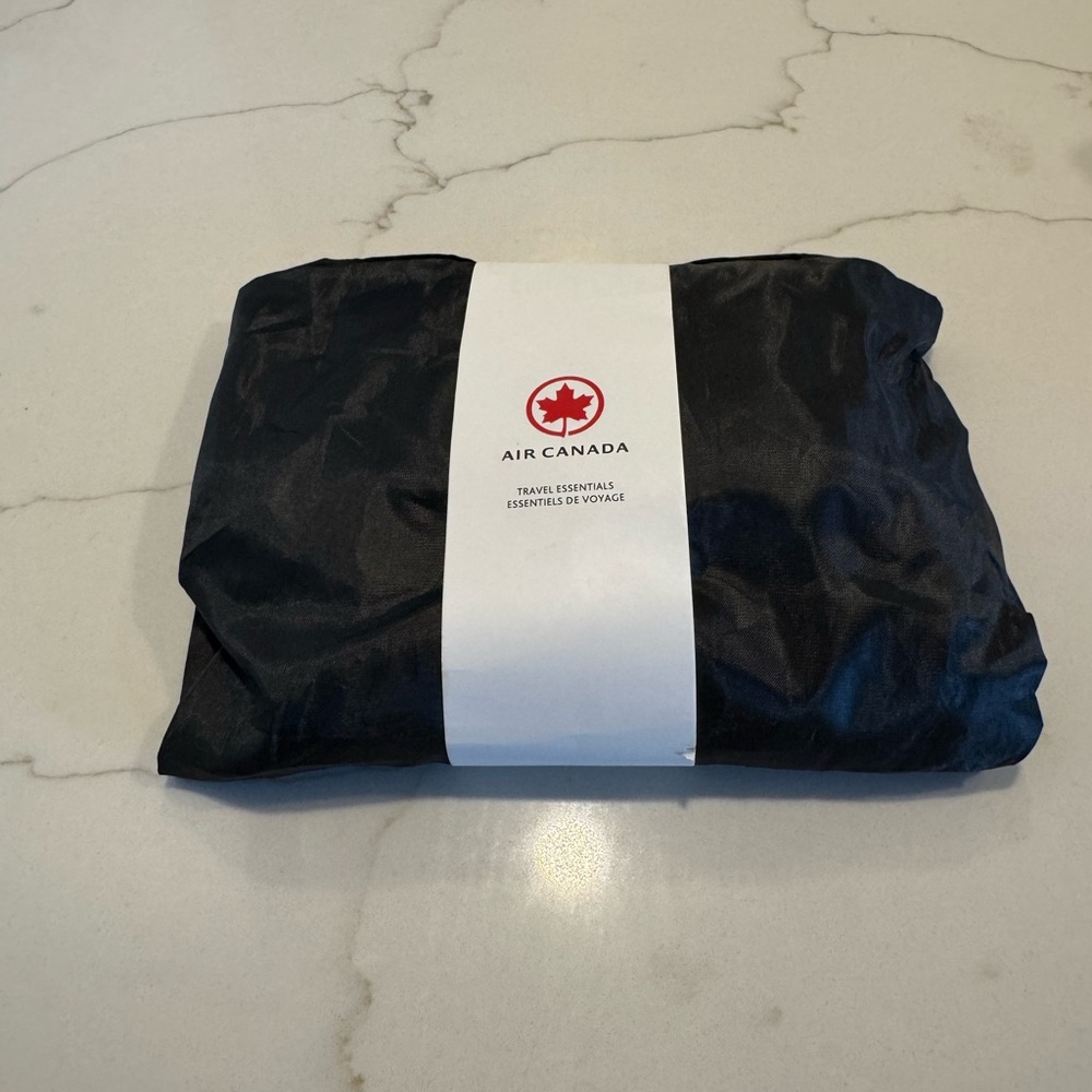 Air Canada Black Travel Pouch